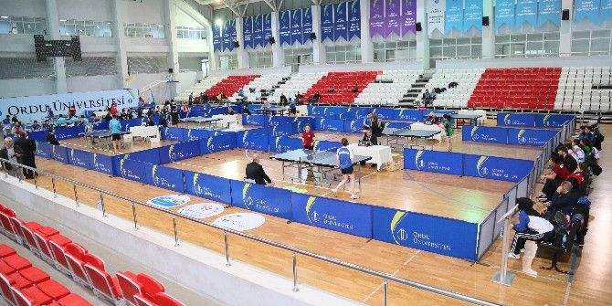 Ünilig Masa Tenisi Müsabakaları Ordu’da Başladı