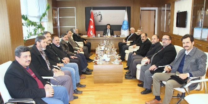 Rektör Prof. Dr. Mustafa Doğan Karacoşkun’a Ziyaret Devam Ediyor