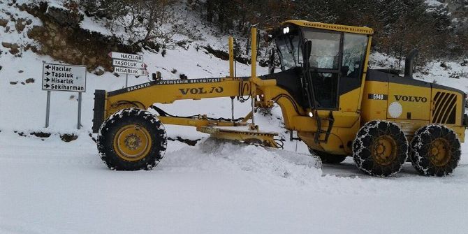 Sakarya’da 31 Grup Yolu Ulaşıma Açıldı