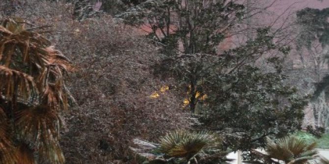 Samsun’da Yoğun Kar Yağışı