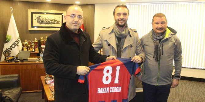 Düzcespor’dan Hakan Zengin’e Teşekkür Ziyareti