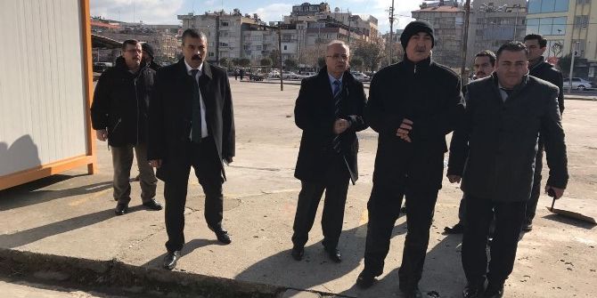 Salihli’de Modern Pazaryeri Çalışmaları Start Aldı