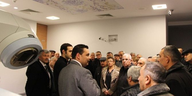 Acıbadem Eskişehir Hastanesine Muhtarlardan Ziyaret