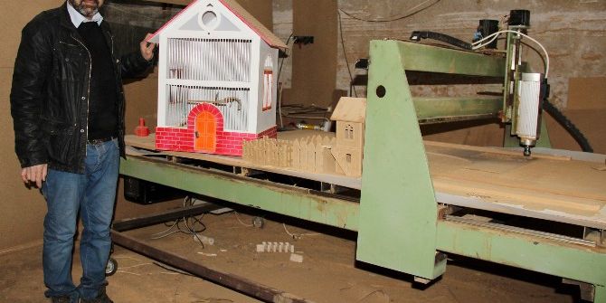 Cnc Tezgahında Ahşaptan Şaheserler Çıkarıyor