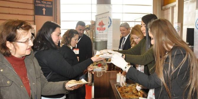 Emit Fuarı’nda Ereğli Pidesi İkram Edildi