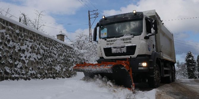 Trabzon’da Kar Seferberliği