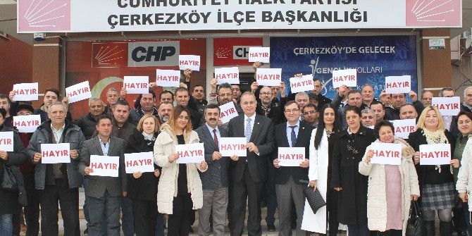 Chp’li Öztrak: "Kılıçdaroğlu Bile Başkan Olsa ’Hayır’"