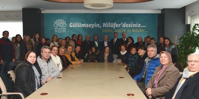 İzmirli Boşnaklar’dan Nilüfer’e Teşekkür Ziyareti