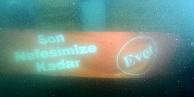 Eksi 16 Derecede Su Altında Referanduma ’Evet’