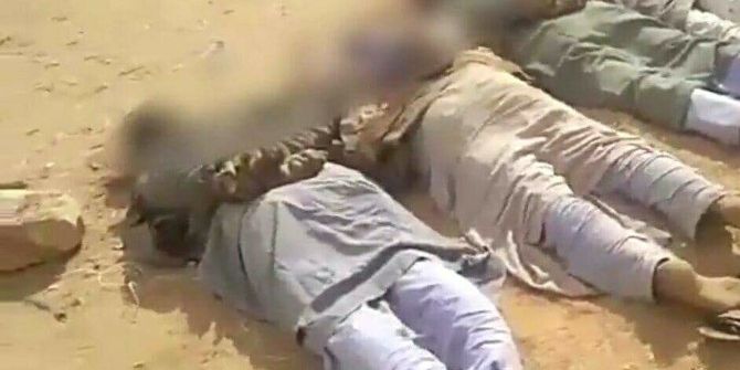 Mısır Askerleri Ariş’te Yakalayıp Kelepçeledikleri Dört Sivili Kurşuna Dizdi