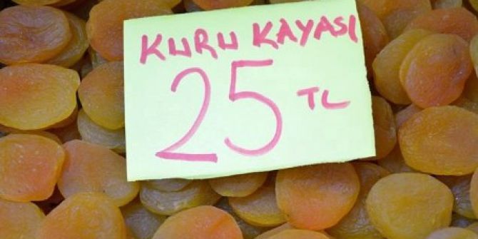 Kuru Kayısıya 1 Haftada 5 Lira Zam