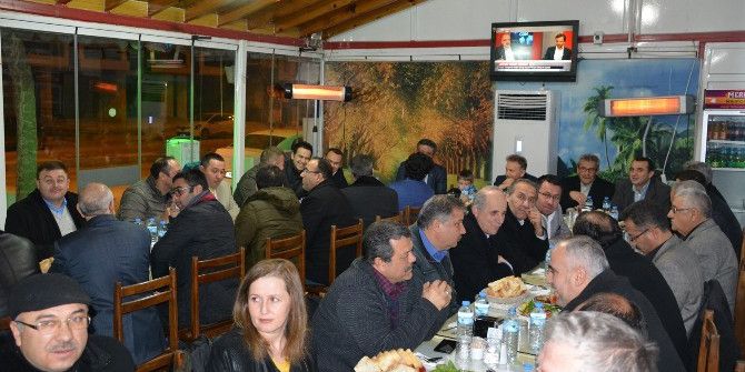 Milli Eğitim Müdürü Kocagöz’e Veda Yemeği