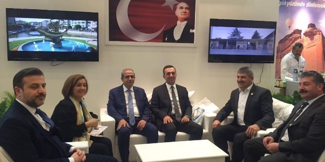 Başkan Demirkol Emıtt Turizm Fuarını Ziyaret Etti