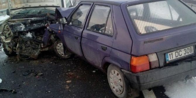 Bilecik’te Trafik Kazası: 2 Yaralı