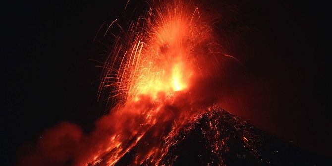 Guatemala’nın En Aktif Yanardağı Bu Yıl İlk Kez Patladı