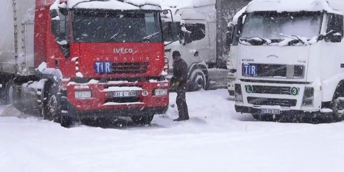 Tendürek Dağı Yolu Kapandı