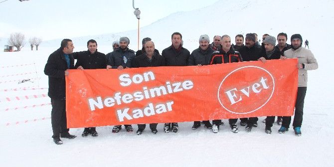 2 Bin 290 Rakımda Referanduma “Evet”