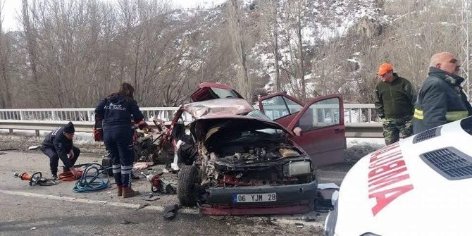 Çankırı’da Feci Kaza: 3 Ölü, 3 Yaralı
