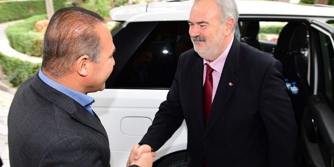 Moldova Büyükelçisi Bolboceanu’dan Başkan Sözlü’ye Ziyaret