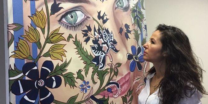 Darbe Girişimine Karşı Koyan Kadınlar Tuvale Yansıdı