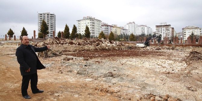 Batıkent Mahallesine Taziye Evi Yapımı Çalışmaları Başladı