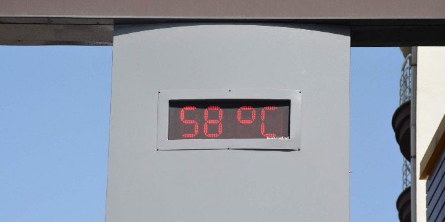 Şanlıurfa’da Termometreler 58 Dereceyi Gösterdi