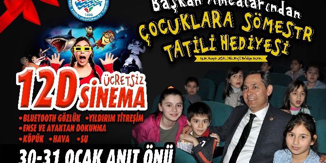 Başkan Uysal Çocukları Sevindirecek