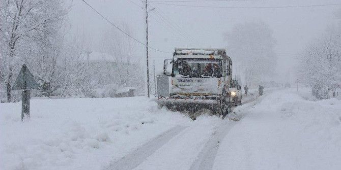 Tekkeköy’de 7/24 Karla Mücadele
