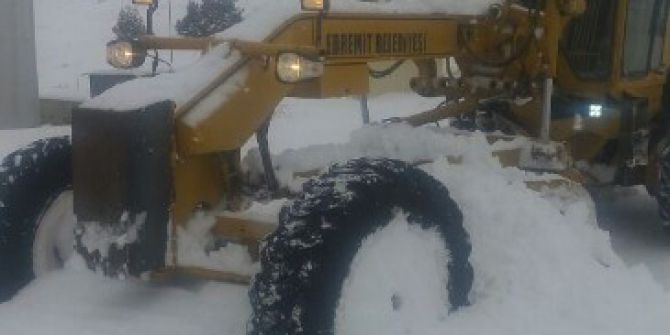 Edremit’te Karla Mücadele Çalışması
