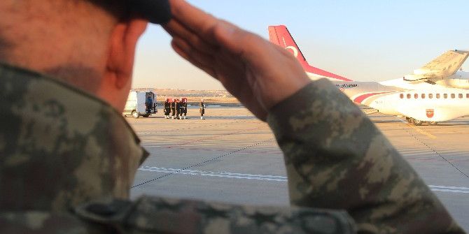 El Bab Şehidi Memleketine Uğurlandı