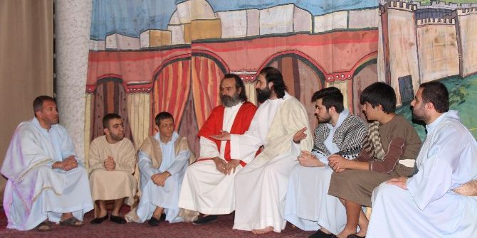 Kilisede Aziz Petrus’un Hayatı Sahnelendi