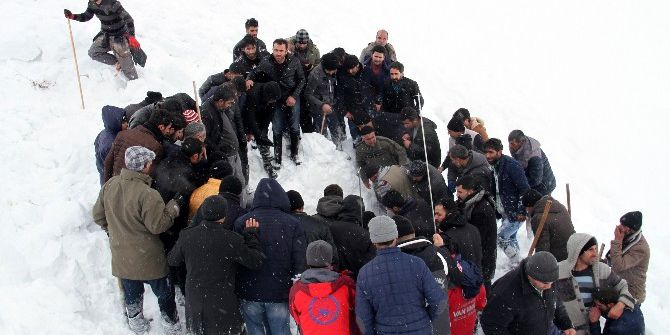Çığ Altında Kalan İkinci Şahsın Cesedine Ulaşıldı