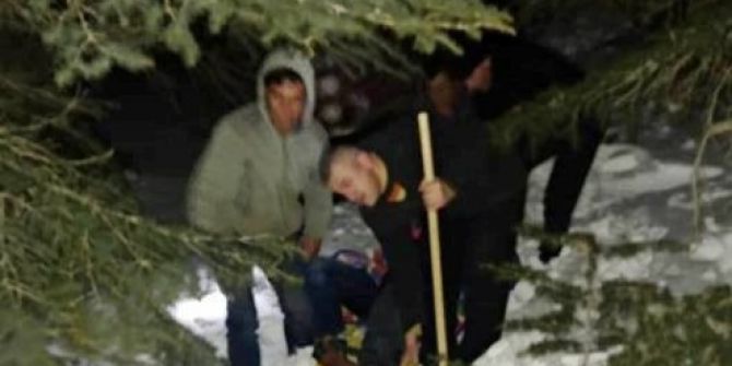 Donmaktan Son Anda Kurtarıldılar