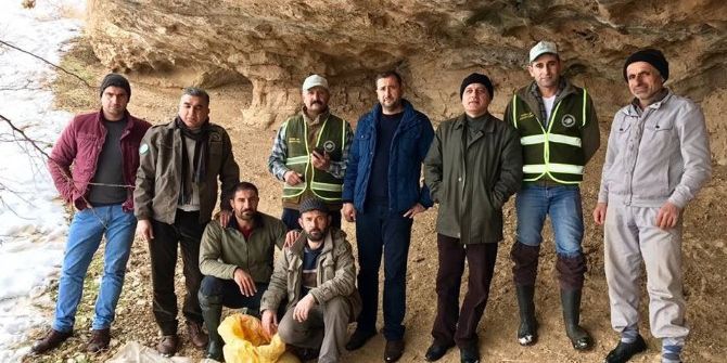 Keklikler İçin Doğaya Yem Bırakıldı