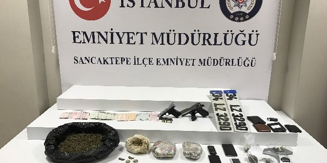 Sancaktepe’de Uyuşturucu Operasyonu