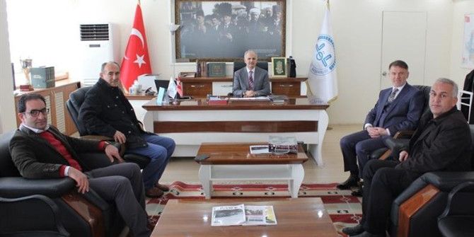 Birlik Vakfı’ndan Müftü Hüseyin Hazırlar’a ’Hayırlı Olsun’ Ziyareti