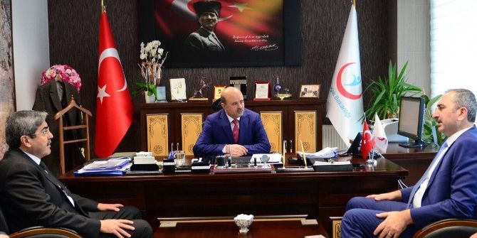 Ak Parti Genel Sekreteri Gül’den Ömer Aykut’a Ziyaret