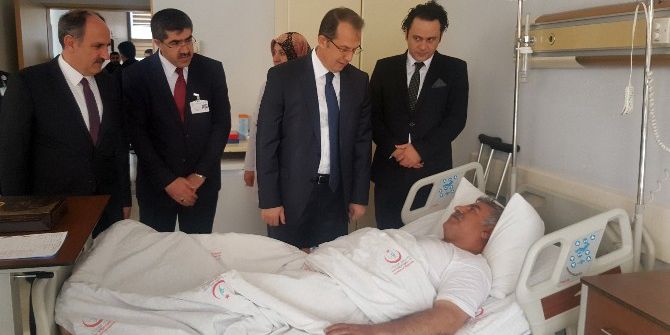 Taşyapan’dan Çığ Altında Kalan Personele Ziyaret