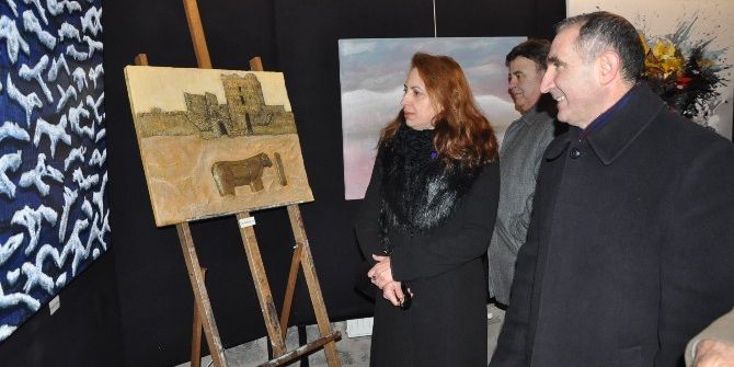 Ressamlar Serhat İllerini Sergide Karslılarla Buluşturdu