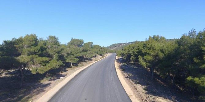 Eski Kındıra Yolunun Asfaltını Yenilendi