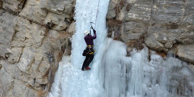 Buz Tırmanış Festivali Nefes Kesti