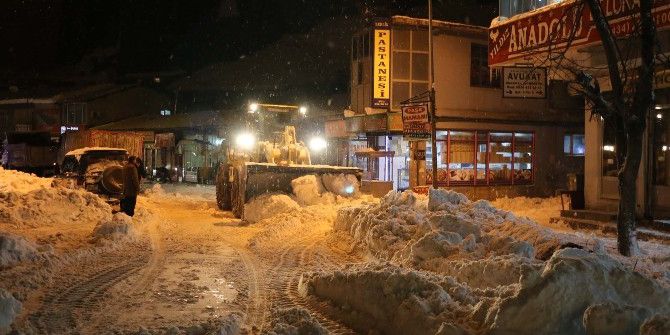 Bitlis Belediyesinden Kar Mesaisi