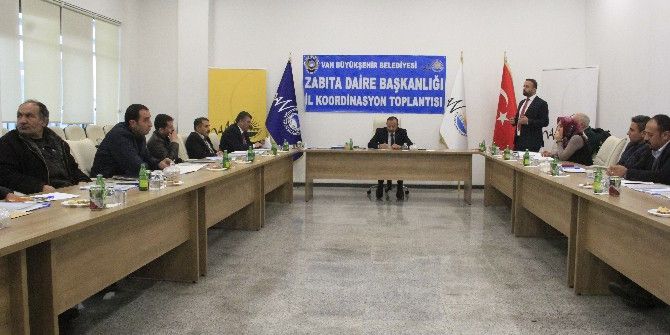 Zabıtadan ‘İl Koordinasyon’ Toplantısı