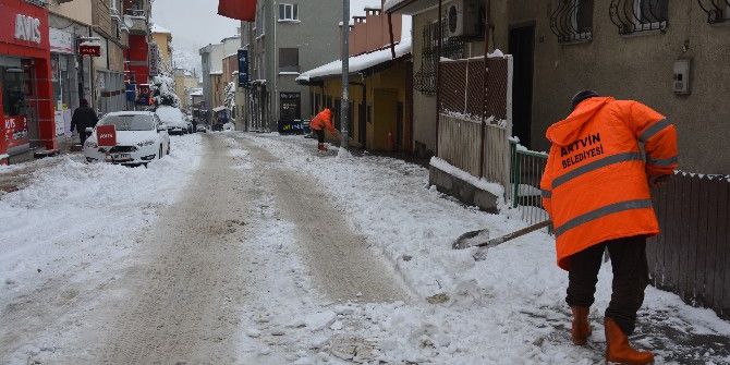 Artvin’de Karla Mücadele Çalışmaları