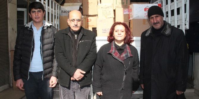 Elazığ’da Çarşı Esnafından Halep’e Anlamlı Yardım