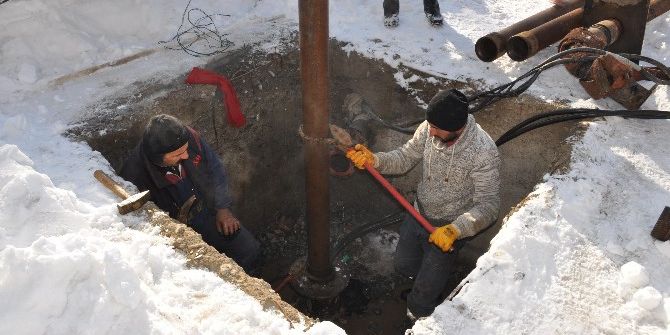 Yüksekova’da İçme Suyu Kuyusunda Arıza