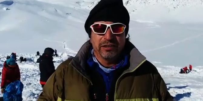 Çığ Tehlikesi Dağcıların Zirve Yapmasını Engelledi