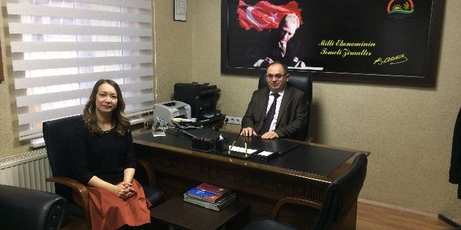 Uzunsoy, Tarım Müdürlüğü’nü Ziyaret Etti