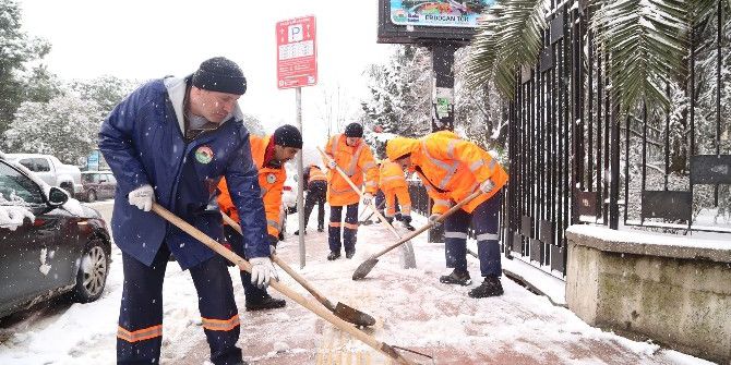 İlkadım’da Karla Mücadele