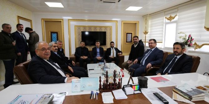 Tbmm Başkan Vekili Aydından Başkan Kutlu’ya Ziyaret